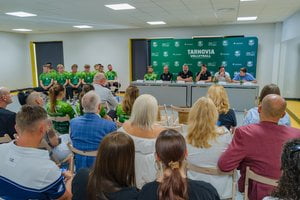 Konferencja Prasowe Tarnocii Volleyball  Foto: lepszyPOZNAN.pl / Piotr Rychter