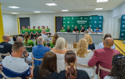 Konferencja Prasowe Tarnocii Volleyball  Foto: lepszyPOZNAN.pl / Piotr Rychter