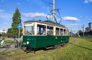 Premiera wagonu N nr 178 ze Stoczni Gdańskiej. Zabytkowe tramwaje i autobusy na liniach turystycznych  Foto: materiały prasowe / MPK Poznań