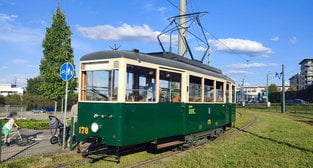 Premiera wagonu N nr 178 ze Stoczni Gdańskiej. Zabytkowe tramwaje i autobusy na liniach turystycznych  Foto: materiały prasowe / MPK Poznań