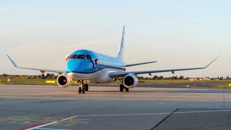 KLM inauguracja w Poznaniu Lotnisko samolot  Foto: KLM / materiały prasowe