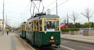 90. rocznica uruchomienia trasy tramwajowej na Winiary. Tramwaje linii 24 znów wyjadą na poznańskie torowiska  Foto: materiały prasowe / MPK Poznań