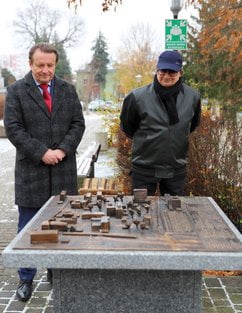 Makieta Kampusu Uniwersytetu Przyrodniczego  Foto: Uniwersytet Przyrodniczy w Poznaniu