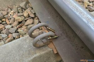 naboje karabinowe tzw. ślepe na remontowanych torach  Foto: Wielkopolska Policja