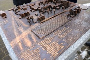 Makieta Kampusu Uniwersytetu Przyrodniczego  Foto: Uniwersytet Przyrodniczy w Poznaniu