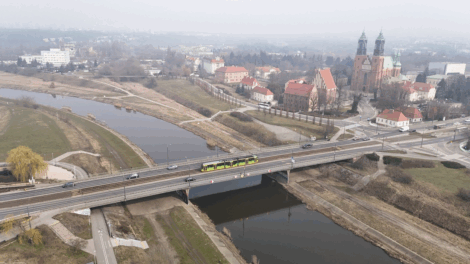 Komunikacja tramwajowa bez mostu Chrobrego i węzła Wierzbięcice  Foto: materiały prasowe / ZTM Poznań
