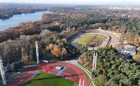 Golecin stadion z lotu ptaka  Foto: PIM