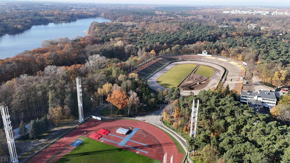 Golecin stadion z lotu ptaka Foto: PIM Golecin stadion z lotu ptaka Foto: PIM
