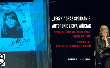 Teczki oraz spotkanie autorskie z Ewą Wójciak  Foto: materiały prasowe