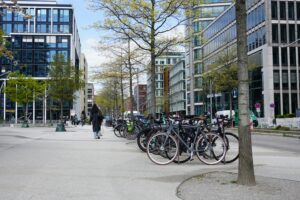 Rowery w Hamburgu  Foto: Marek Lumi