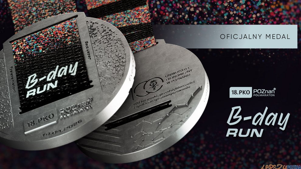 medal 18. PKO Poznań Półmaratonu  Foto: materiały prasowe