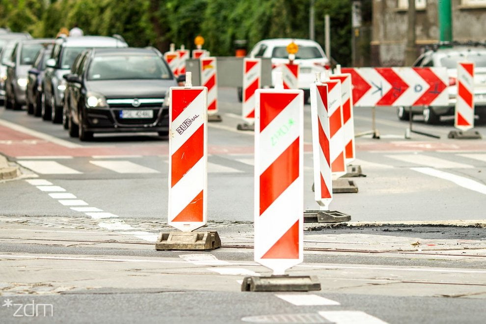 Remonty torowisk. Informacje dla kierowców  Foto: fot. Bartosz Jankowski / ZDM / materiały prasowe