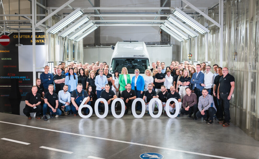 600-tysięczny Crafter z Wrześni  Foto: 