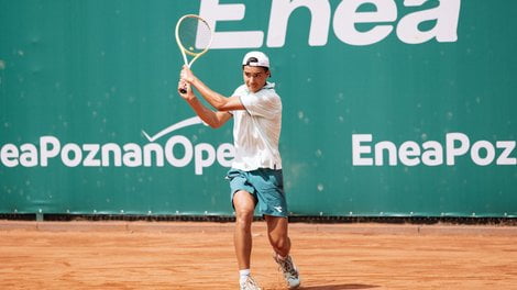 18-latek wygrał preeliminacje Enea Poznań Open po trzysetowym finale  Foto: materiały prasowe / Klaudia Berda