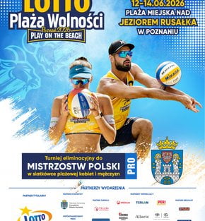 Poznań szykuje się na plażowe emocje. Rusza turniej nad Rusałką Foto: materiały prasowe Poznań szykuje się na plażowe emocje. Rusza turniej nad Rusałką Foto: materiały prasowe