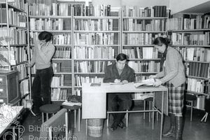 Lodowa Biblioteka Raczynskich PRL [arch BRacz] (11)  Foto: 