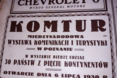 Targi Komtur wystawa komunikacji i turystyki Swiatowid 6.7.30 [Telesfor zielony] (2)  Foto: 