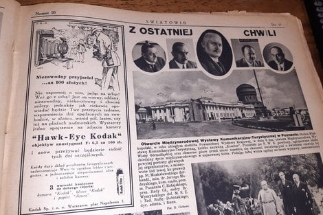 Targi Komtur wystawa komunikacji i turystyki Swiatowid 6.7.30 [Telesfor zielony] (1)  Foto: 