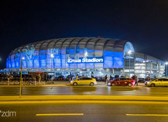 Jak dotrzeć na stadion miejski w dniu meczu?  Foto: fot. Bartosz Jankowski / ZDM / materiały prasowe